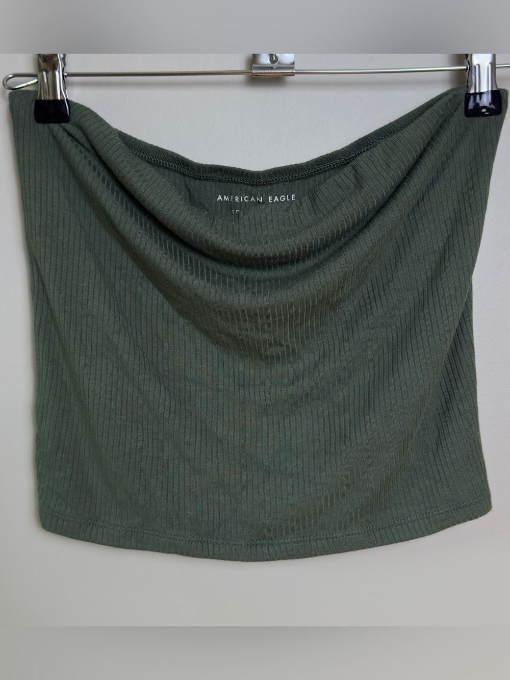 American Eagle Soft and Sexy Ribbed tube top size L